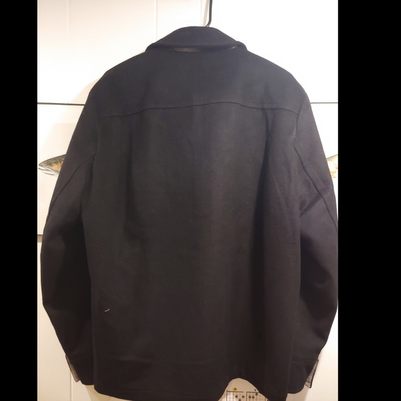 Pendleton Men's Black Cascade Wool Shirt Jacket - Picture 2 of 11